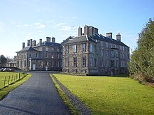 Dalkeith Palace, the former Dalkeith Castle was owned by the clan since 1341 and extended by Regent Morton from 1574