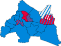 2019 results map