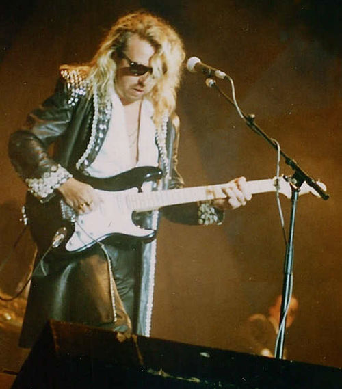 Dave Stewart at Rock am Ring in West Germany, 1987.