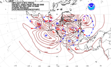 Map showing atmospheric pressure in mbar or hPa Day5pressureforecast.png