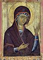 Icon of virgin Mary