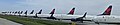 Delta Boeing 737-900ERs stored at MCI during the Coronavirus Pandemic