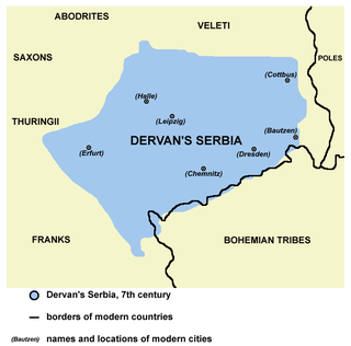 <span class="mw-page-title-main">White Serbia</span> Mythical homeland of the White Serbs