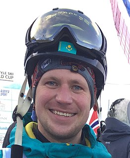 Dmitriy Reiherd Kazakh freestyle skier