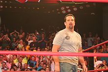 Dreamer at a TNA Impact! television taping in 2010 Dreamer TNA.jpg