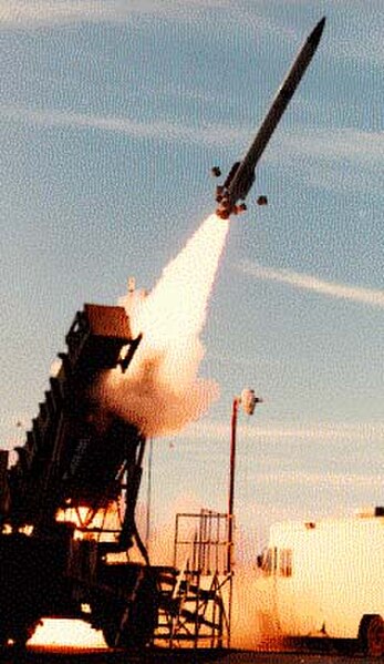 Extended Range Interceptor (ERINT) launch from White Sands Missile Range