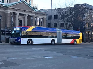 Metro E Line Bus rapid transit line in the Minneapolis metropolitan area of the United States