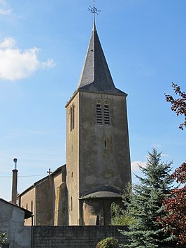 De kerk van Rezonville
