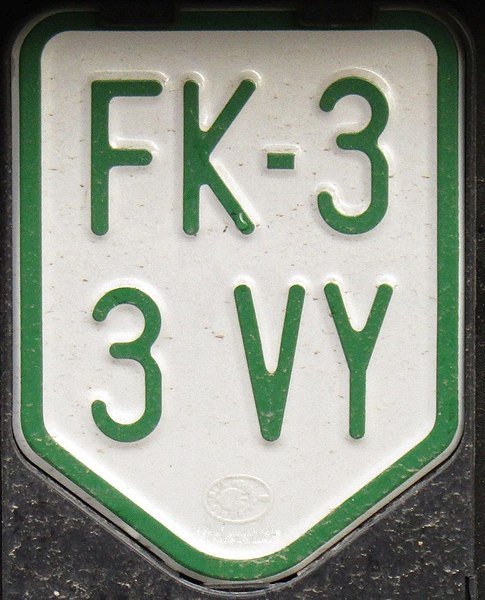 File:Electric motorcycle license plate Austria (Feldkirch).jpg