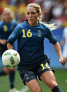 <span class="mw-page-title-main">Elin Rubensson</span> Swedish footballer