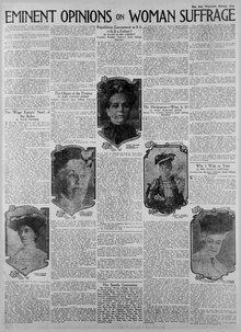 Eminent Opinions on Woman Suffrage, San Francisco Call newspaper July 4, 1909 Eminent Opinions on Women's Suffrage San Francisco Call July 4, 1909.pdf