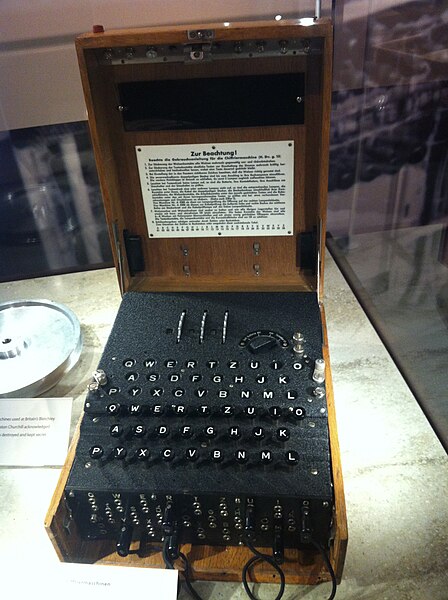 File:Enigma Machine Computer History Museum in Mountian View California.jpg