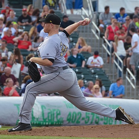 Erik Johnson, 2015 Triple-A All-Star Game.jpg