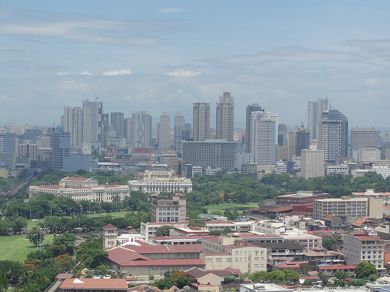 File:Ermita-Malate skyline in Manila as of June 2015.jpg