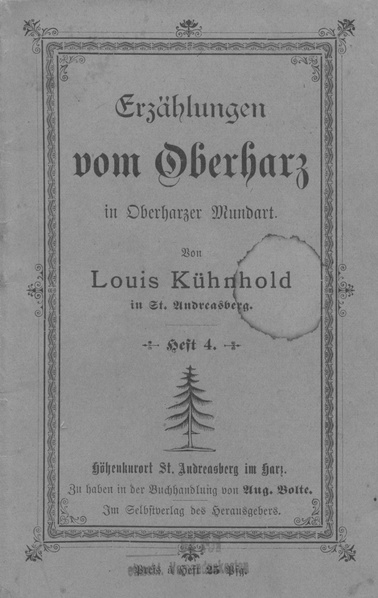 File:Erzählungen vom Oberharz in Oberharzer Mundart von Louis Kühnhold – Heft 4.pdf