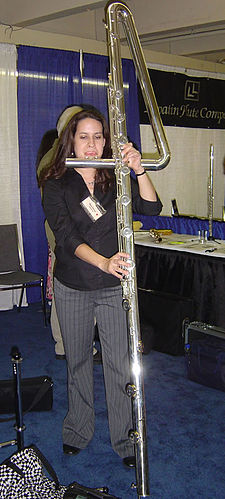 The subcontrabass flute. Evakingmasubcontra jpg.jpg