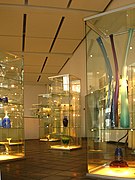 Utstillingen i Glassmuseet