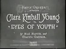 Fichier : Yeux de la jeunesse (1919) .webm