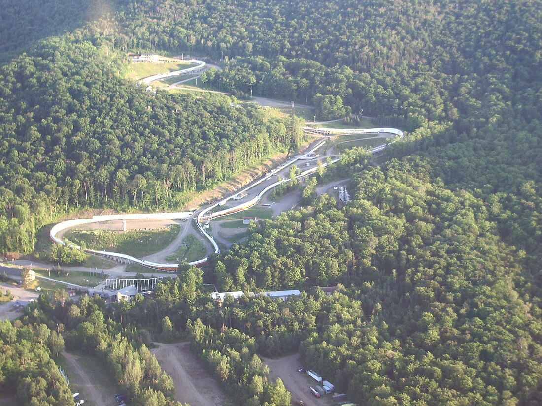 Mt. Van Hoevenberg Olympic Bobsled Run