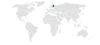 Location map for Finland and Monaco.