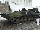 Finnish Army BMP-1 TJ artillery observation vehicle.jpg
