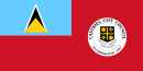 Flagge von Castries
