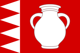 Flag of Džbánice.svg