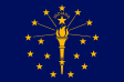 Indiana zászlaja