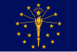 Flag of Indiana, United States