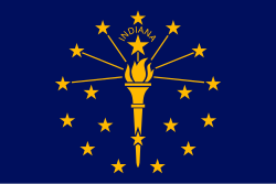 Flaga stanu Indiana.svg