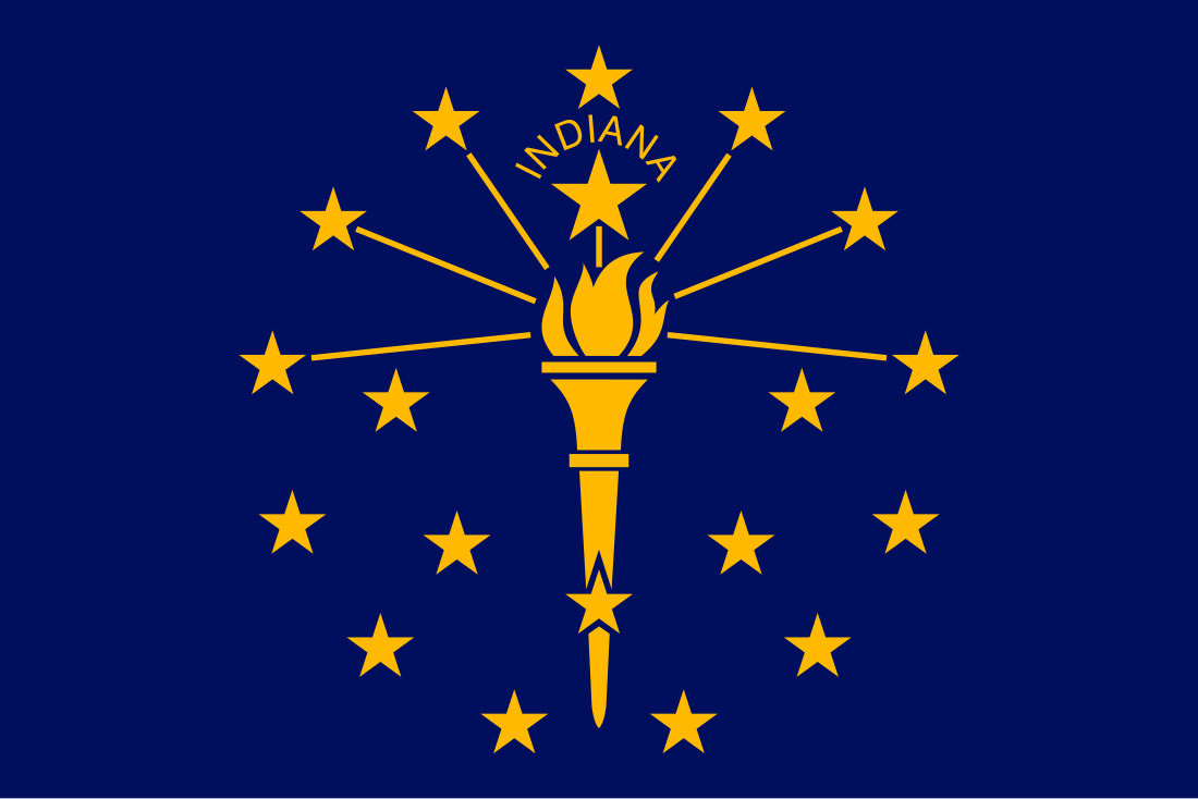 Bandeira de Indiana