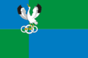 Flagge des Omutinsky-Bezirks