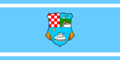 Vlag van provincie Primorje-Gorski Kotar in Kroatië