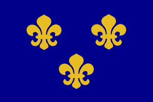 Flag of medieval France.svg