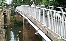 The adjacent footbridge Footbridge - geograph.org.uk - 261045.jpg
