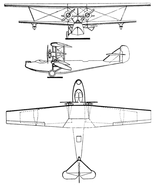 File:France-Aviation Denhaut 3-view Les Ailes December 9, 1926.png