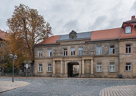 Building at Friedrichstraße 7 in Bayreuth, Bavaria, Germany