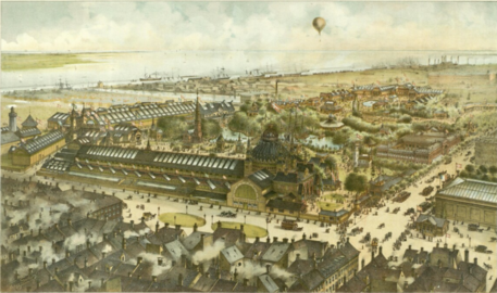 Nordic Exhibition of 1888 in Copenhagen (zoom)