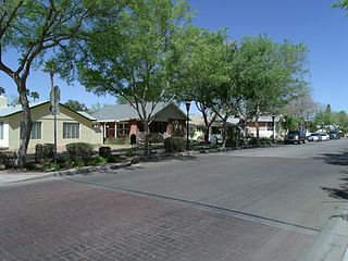 <span class="mw-page-title-main">Catlin Court Historic District</span> Historic district in Arizona, United States