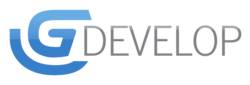 Logo de GDevelop.