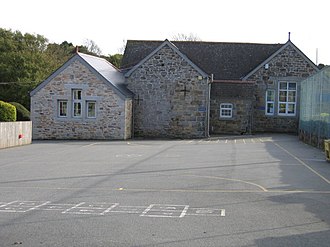 Garras Primary School Garras Primary School - geograph.org.uk - 277905.jpg