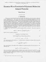 Thumbnail for File:Gaussian wave functions for polyatomic molecules- integral formulas (IA jresv68Bn1p35).pdf