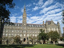 The Philodemic Society Room is located on the second floor of Healy Hall. Georgetown University -26.JPG