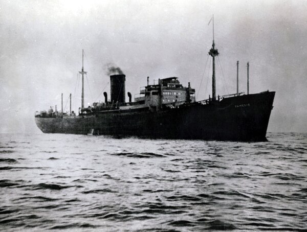 Atlantis disguised as Tamesis, 1940.