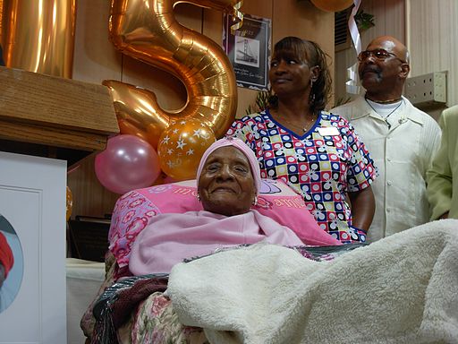 Gertude Baines turns 115