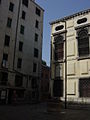 La sinagoga dal Campo delle Scole. / The synagogue from Campo delle Scole square.