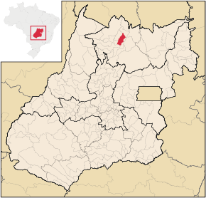 Poziția localității Formoso (Goiás)