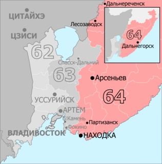 <span class="mw-page-title-main">Arsenyev constituency</span> Russian legislative constituency