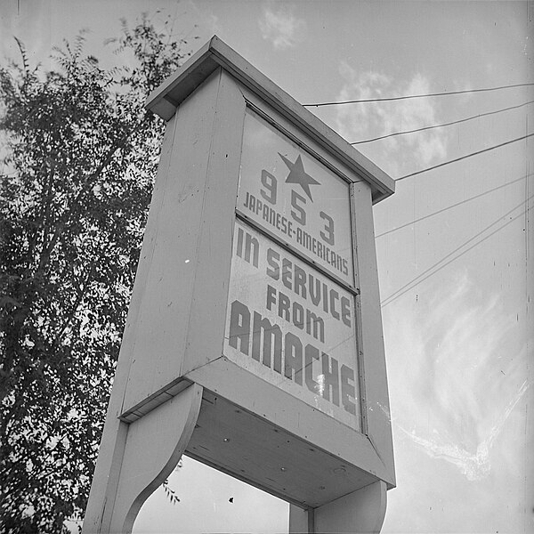 File:Granada Relocation Center, Amache, Colorado. From the 8,000 residents of the Amache Relocation Cent . . . - NARA - 539943.jpg