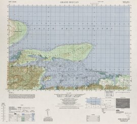 Seekarte der US Navy (1948)